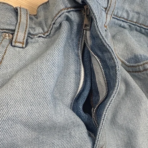 Marni Light Blue Embroidered Denim Mini Skirt - Picture 4 of 4